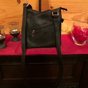Conceal carry leather purse